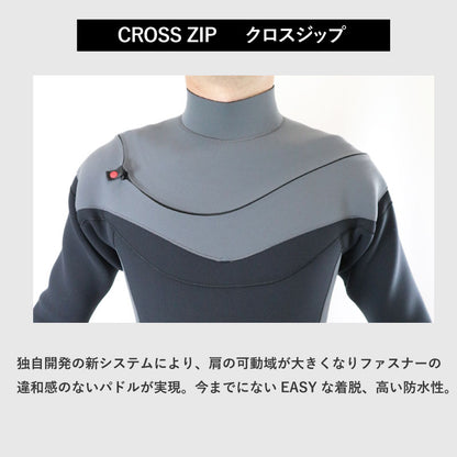 クロスジップ　ロングスプリング