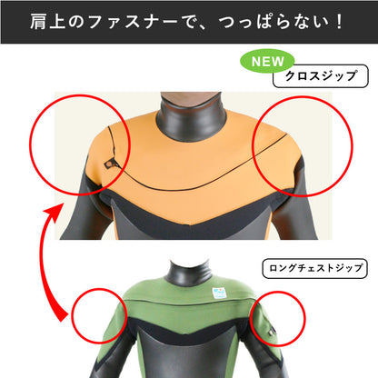 クロスジップ　セミドライ